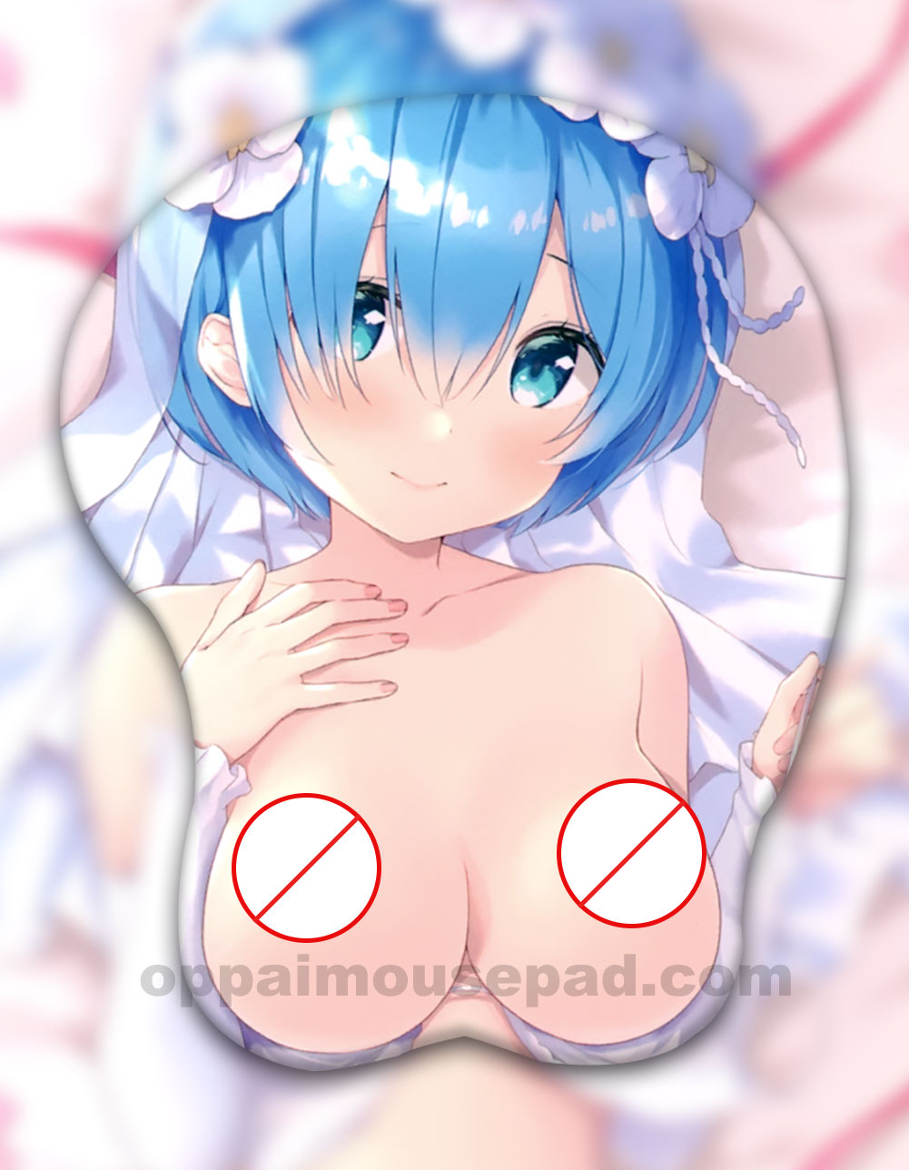 Rem Hentai Mouse Pad Ver4 - Oppai Mousepad