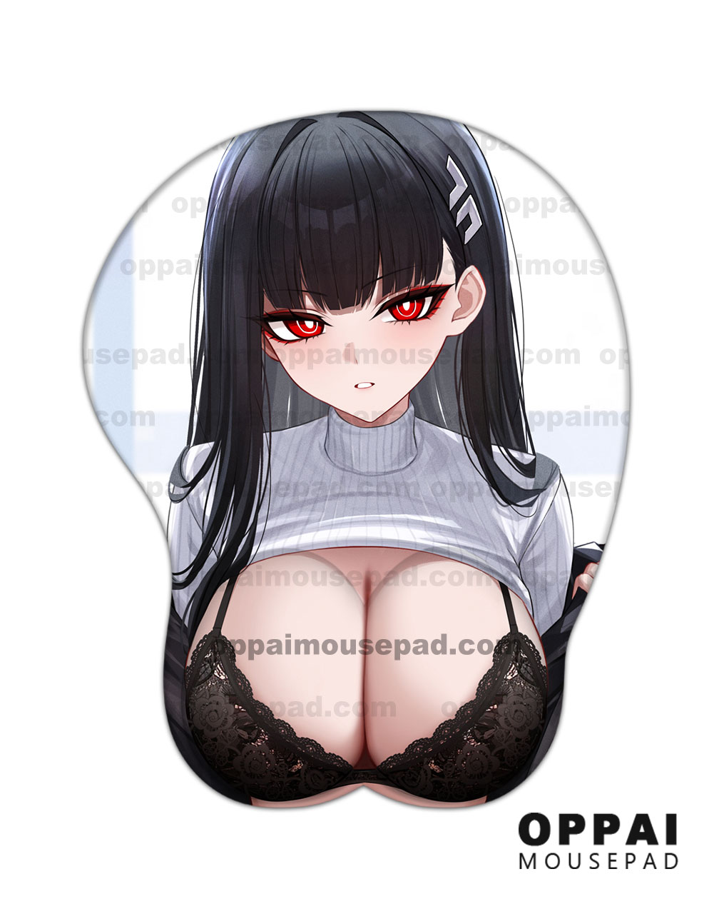 Tsukatsuki Rio Blue Archive 3D Mouse Pad - Oppai Mousepad