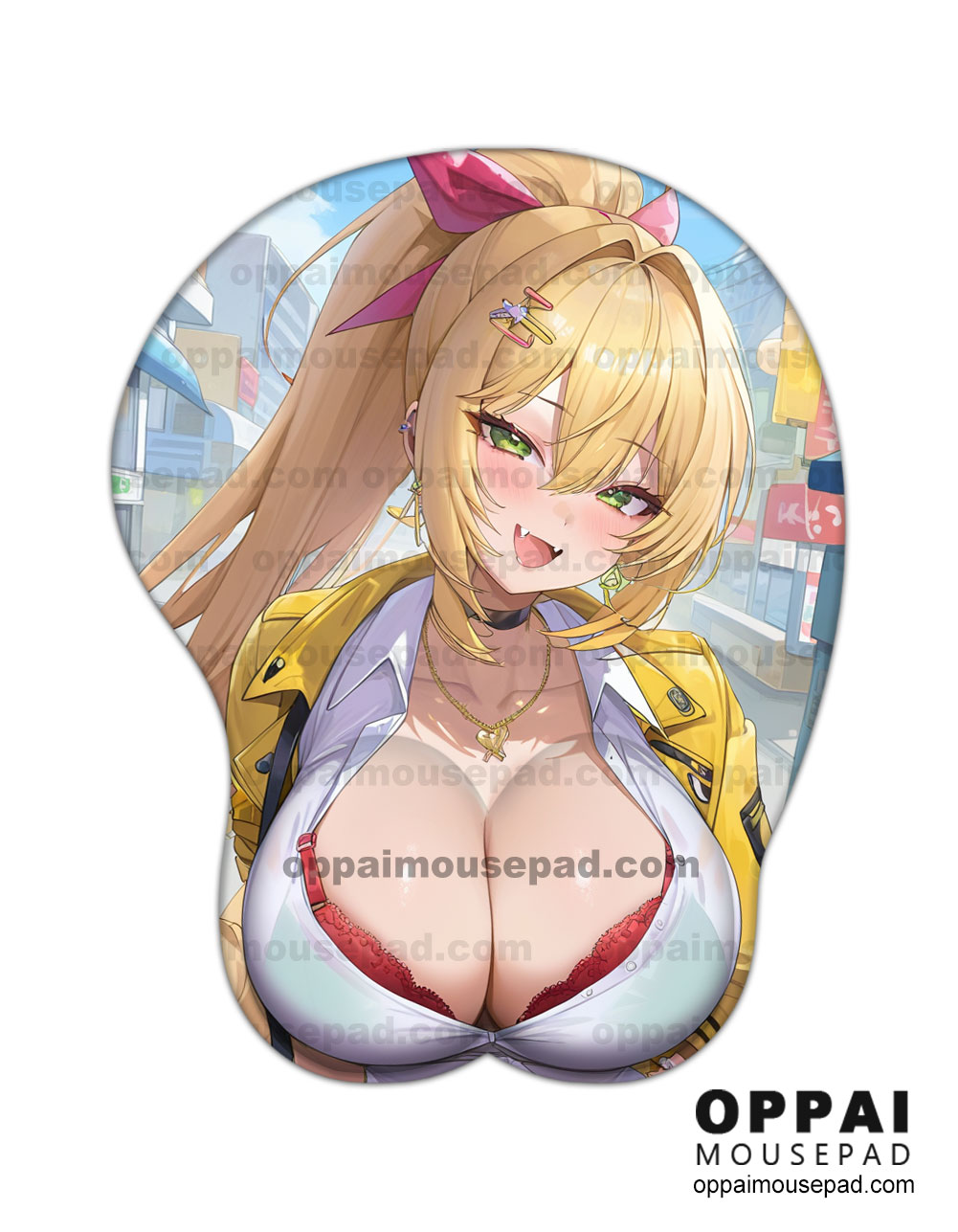 Rupee Nikke Goddess of Victory Oppai Mousepad - Oppai Mousepad