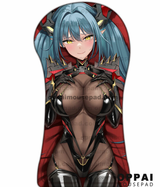 Regensburg Half Body Azur Lane 3D Mouse Pad | Big Boob Mouse Pad