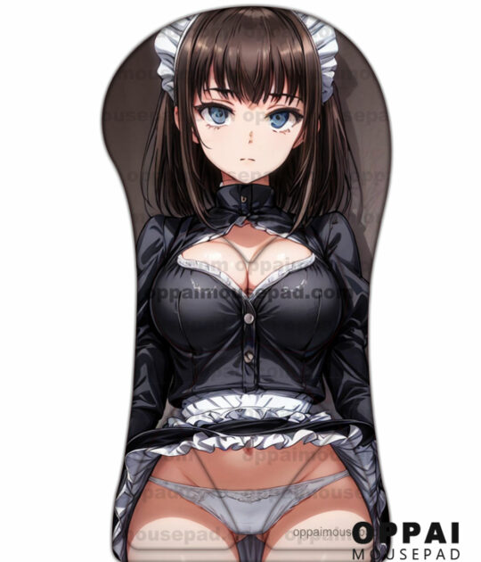 Rurikawa Tsubaki Half Body 3D Mouse Pad