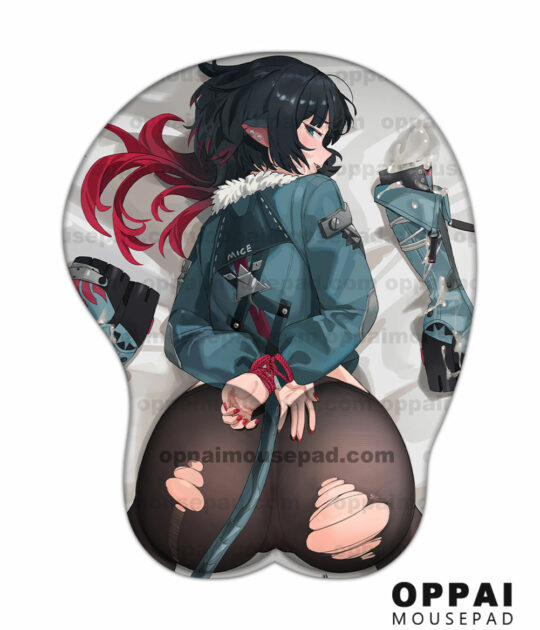 Jane Doe Zenless Zone Zero Mousepad Butt