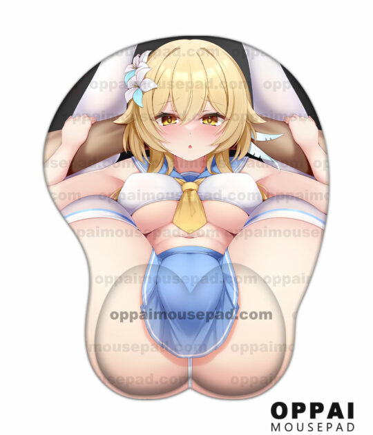 Lumine Genshin Impact Booty Mouse Pad
