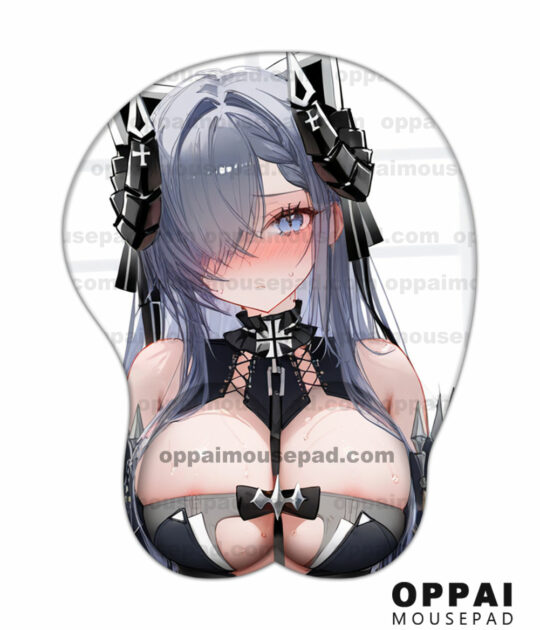 August von Parseval Azur Lane Boobs Mouse Pad