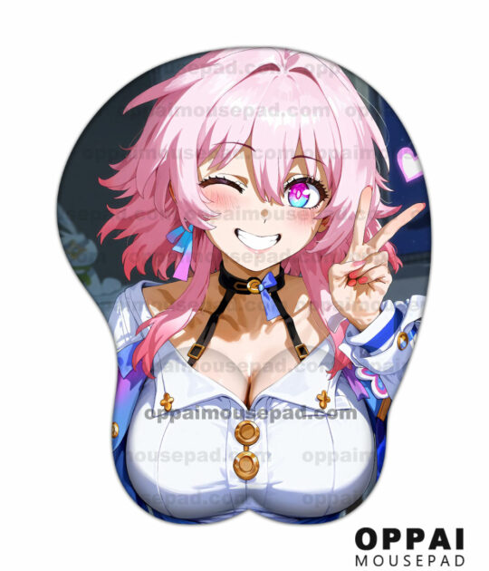 March 7th Honkai Star Rail 3D Mouse Pads