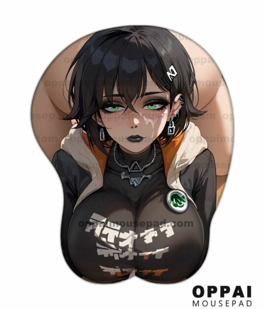 Belle Zenless Zone Zero Boob Mouse Pad