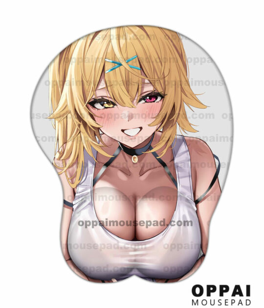 Hoshikawa Sara VTuber 3D Mouse Pad