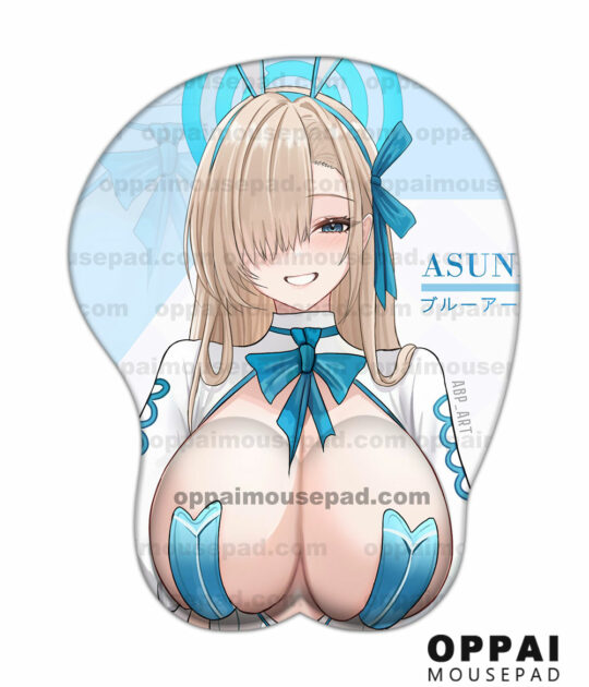 Ichinose Asuna Blue Archive Boob Mouse Pads