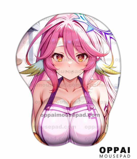 Jibril No Game No Life Oppai Mousepad