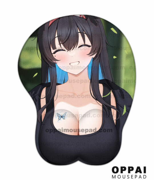 Onikata Kayoko Blue Archive Boob Mouse Pad