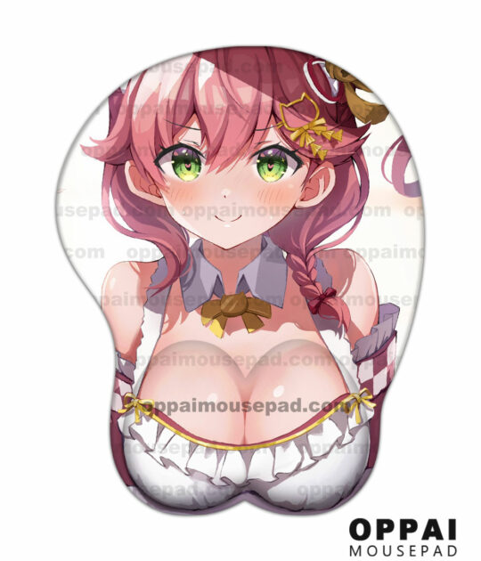 Sakura Miko Hololive Boobs Mouse Pad